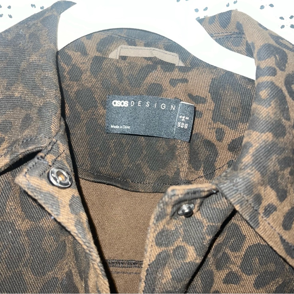 ASOS DESIGN leopard jacket - Picture 5 of 5